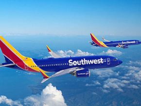 
La compagnie aérienne low cost Southwest Airlines a confirmé des options sur dix Boeing 737 MAX 7, quatre autres commandes de 7