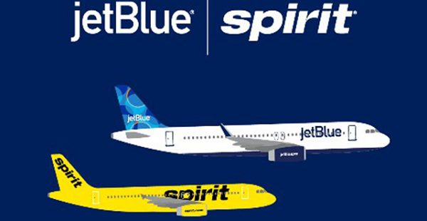 
Le Département américain de la Justice a déposé plainte pour s opposer au rachat de Spirit Airlines par sa rivale JetBlue Air