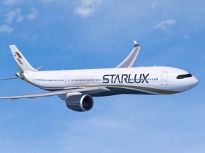
La compagnie aérienne StarLux Airlines mettra en service ses premiers Airbus A330-900 le 1er juin entre Taipei et Manille, avant