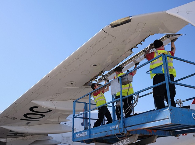 SWISS démonte son plus vieil avion (photos, vidéo) 31 Air Journal
