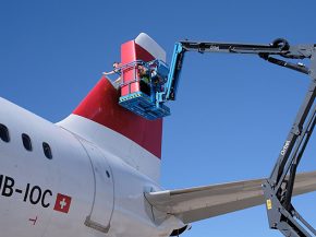 
La compagnie aérienne Swiss International Air Lines a dit adieu à son avion le plus ancien, un Airbus A321 ayant été opéré 