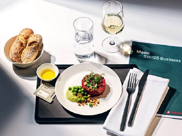 Swiss : de nouveaux menus en classes avant long-courrier 1 Air Journal