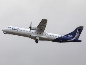 
La nouvelle compagnie aérienne Toki Air a reçu son premier avion, un ATR 72-600, qui lui permettra de lancer en 2023 ses opéra