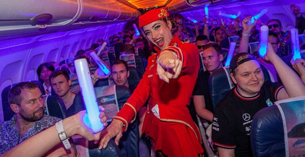 
Après deux ans d’interruption, la compagnie aérienne Brussels Airlines a repris mercredi ses vols vers Tomorrowland à Boom, 