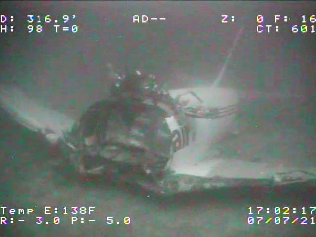 Amerrissage d’un 737 cargo : les images sous-marines 1 Air Journal