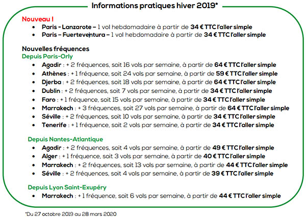 Transavia : deux nouveautés à Orly et ventes d’hiver 1 Air Journal