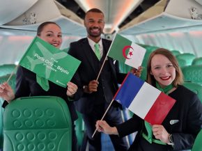 
La compagnie aérienne low cost Transavia France a inauguré samedi deux de ses nouveautés hivernales au départ de Paris, vers 