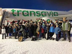 
A l’approche des fêtes, la compagnie aérienne low cost Transavia France s’est de nouveau engagée avec l’association Loui