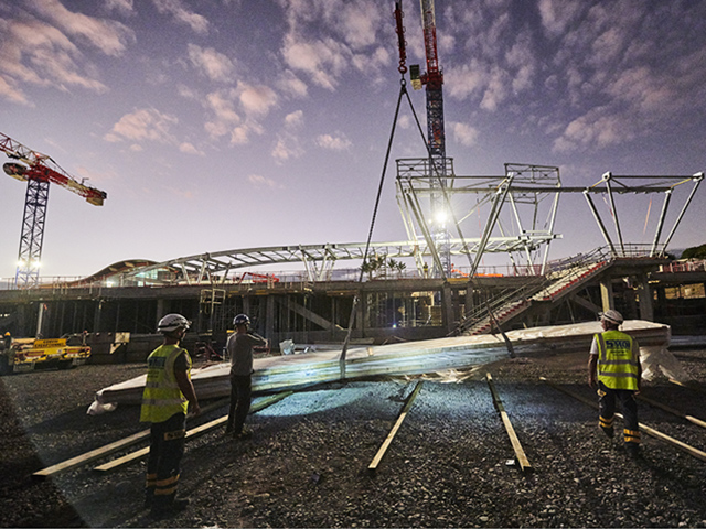 Aéroport de La Réunion : le chantier de l’aérogare Ouest avance (vidéo ...
