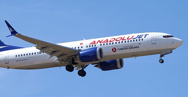 
La compagnie aérienne Turkish Airlines a loué chez CBD Aviation six Boeing 737 MAX 8 de plus, destinés à sa filiale Anadoluje