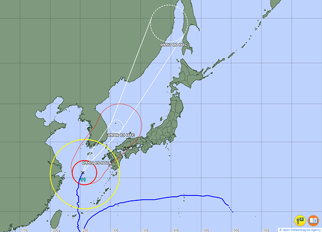 Super typhon : annulations de vols par dizaines en Corée du Sud et au Japon 24 Air Journal