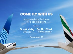 
Les compagnies aériennes Emirates Airlines et United Airlines ont promis pour le mois prochain une rencontre qui devrait dévoil