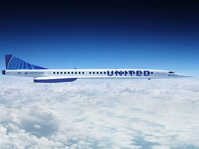 United Airlines passe au supersonique (photos, vidéos) 1 Air Journal
