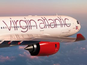 
La compagnie aérienne Virgin Atlantic lancera les vols commerciaux en Airbus A330-900 début octobre, entre Londres et Boston pu