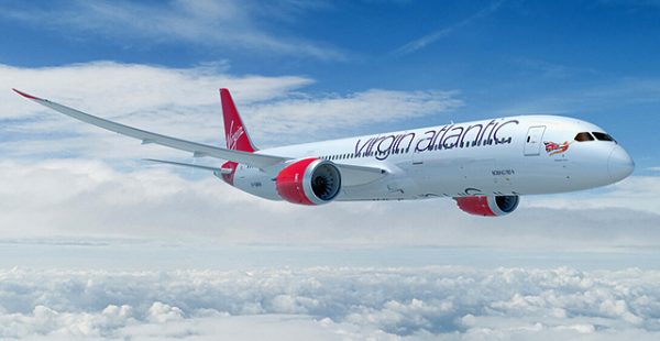 
La  compagnie aérienne Virgin Atlantic prévoit pour l’année prochaine un vol transatlantique en Boeing 787-9 Dreamliner