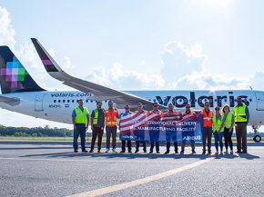 
La compagnie aérienne low cost Volaris est le premier client non-Américain à prendre livraison d’un Airbus assemblé en Alab