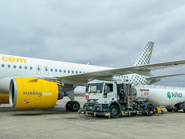 Vueling : plus de 100 000 clients ont choisi de voler avec du SAF 4 Air Journal