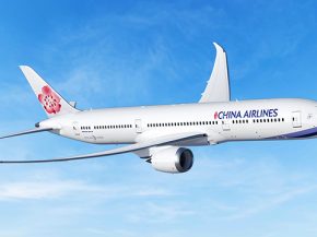 
La compagnie aérienne China Airlines a confirmé sa commande ferme de 16 Boeing 787-9 Dreamliner plus huit en option, tandis que