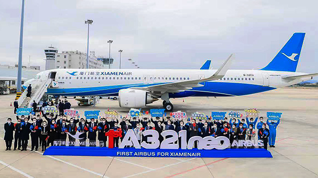 Xiamen Air accueille son premier Airbus, un A321neo (photos) 8 Air Journal