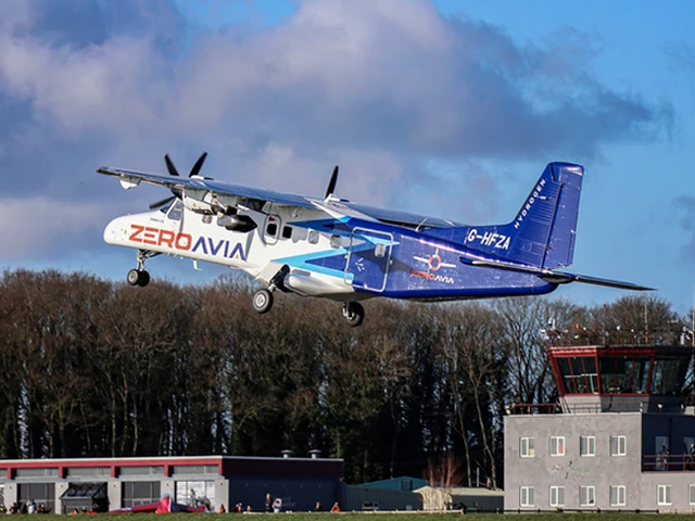 ZeroAvia signe un accord MRO pour ses moteurs d'avions électriques à hydrogène 2 Air Journal