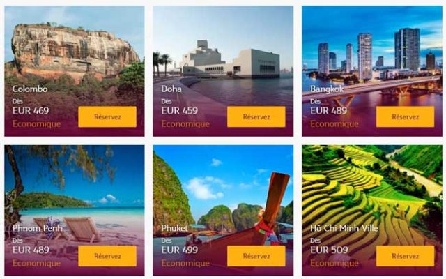 Qatar Airways : des promotions sur les vols et les services 1 Air Journal