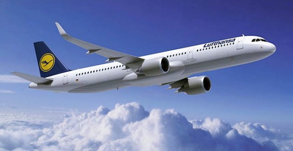 Le tout premier A321neo de la compagnie aérienne allemande, réceptionné samedi 4 mai, a été enregistré sous le nom de D-AIEA