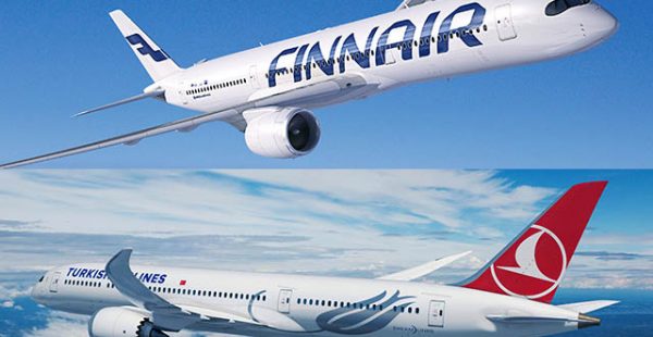 
Les compagnies aériennes Finnair et Turkish Airlines mettent place un accord de partage de codes, offrant plus de choix pour les