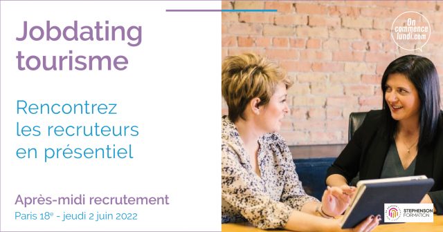 Emploi : jobdating des métiers du tourisme en présentiel à Paris 1 Air Journal