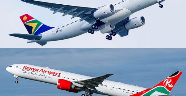 
Kenya Airways et South African Airways ont signé jeudi un accord de partenariat stratégique avec pour objectif de lancer un gro